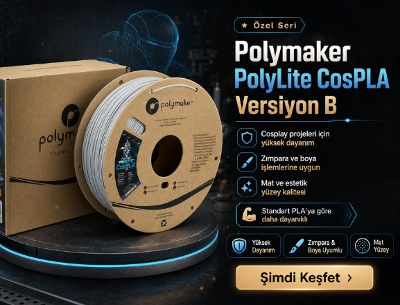 Polymaker CosPLA Serisi Polymaker CosPLA Serisi