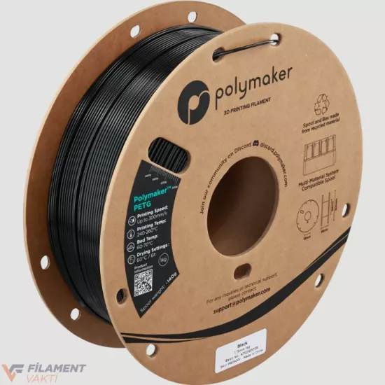 Polymaker PETG Filament - Siyah Polymaker PETG Filament - Siyah