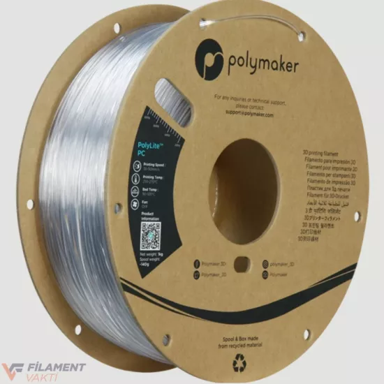 Polymaker PolyLite PC Saydam Filament Polymaker PolyLite PC Saydam Filament