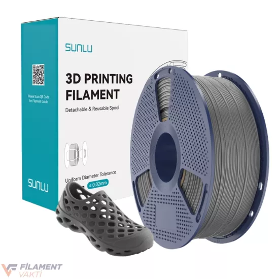 Sunlu TPU-95A Filament - Gri Sunlu TPU-95A Filament - Gri