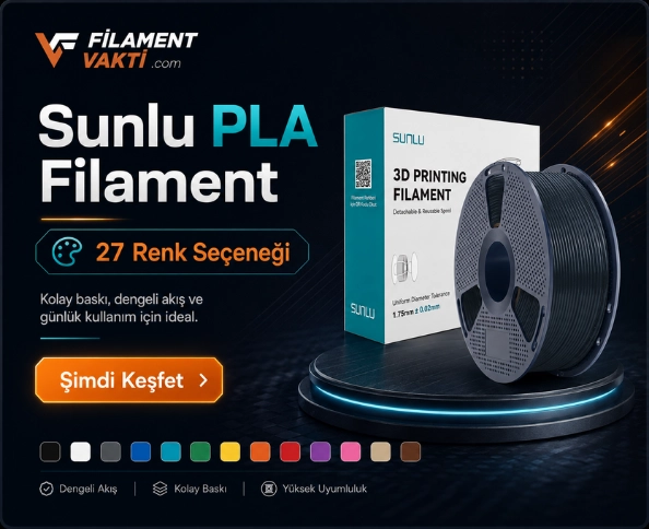 Sunlu PLA Filamentleri Sunlu PLA Filamentleri